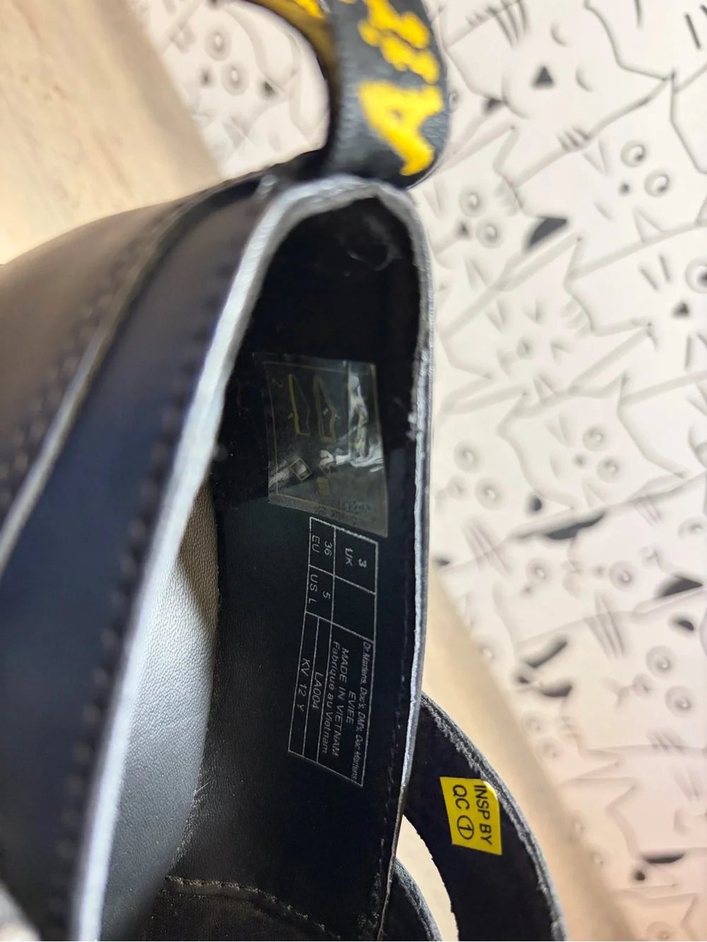 Dr. Martens Black Eviee Sendal Leather heeled shoes